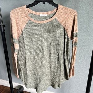 Cherish Long Sleeve Lightweight Sweater Top